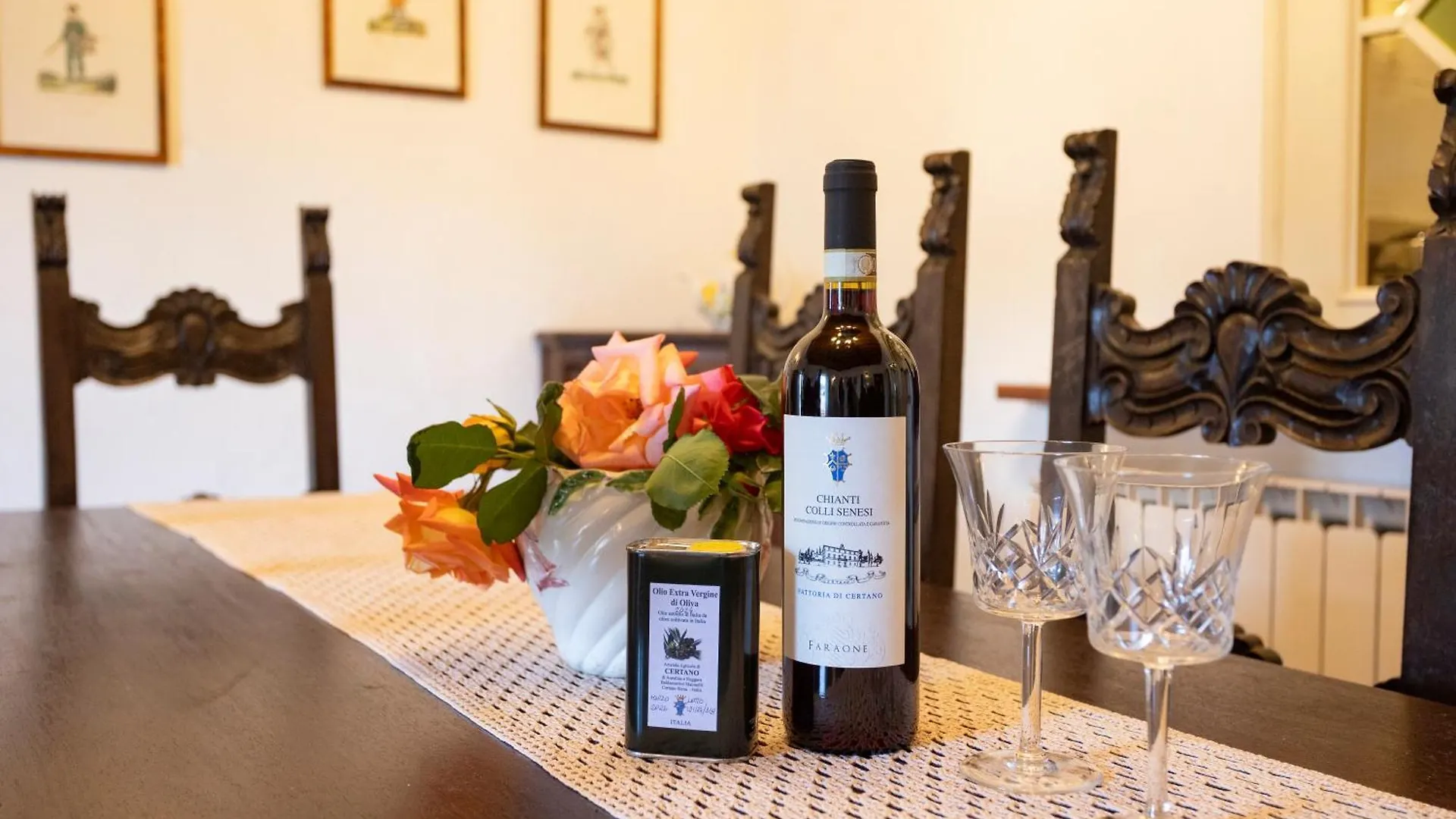 Borgo Villa Certano - Case Vacanza In Toscana Σιένα Κατάλυμα σε φάρμα